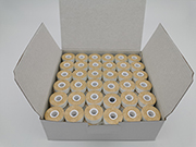 LCW-75D2, Size L Card Broad, 75D/2 White, 144pcs